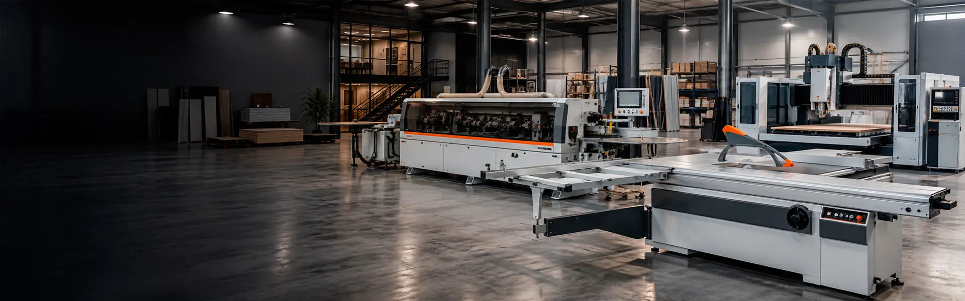 Equipamento industrial em ambiente de produção