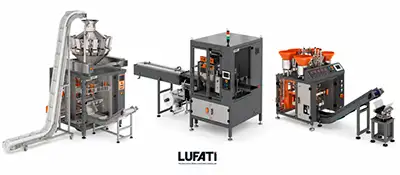 Máquinas Lufati para dosagem, embalagem flow pack e contagem automática de peças e kits