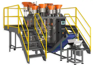 Equipamento para contagem e embalagem de kits